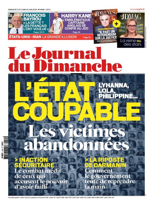 Cover image for Le Journal du dimanche